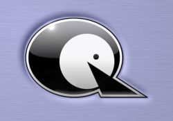 Q-Pac Logo Embossed Into Icy Brushed Metal